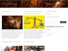 Tablet Screenshot of aguoga.lt